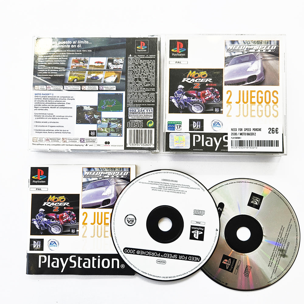Need For Speed Porche 2000 / Moto Racer 2