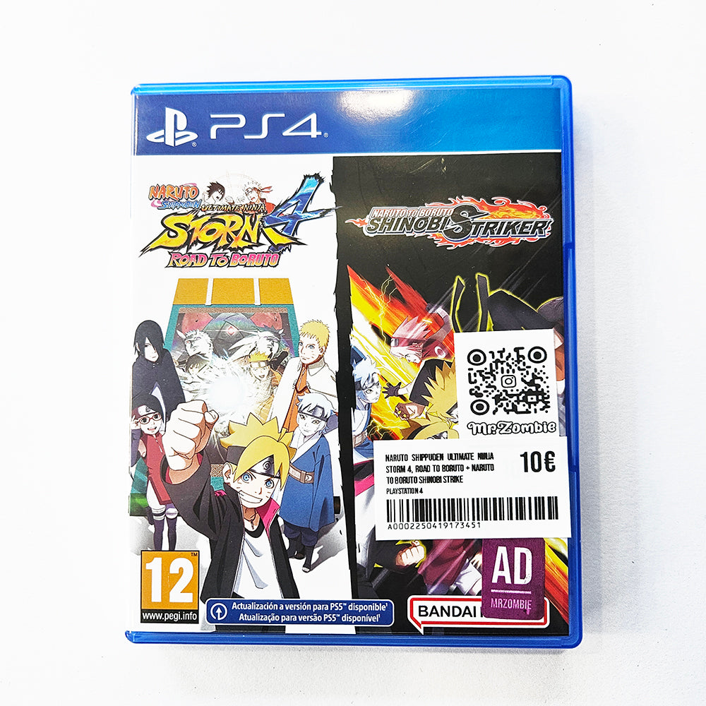 Naruto Shippuden Ultimate Ninja Storm 4, Road to Boruto + Naruto to Boruto Shinobi Strike