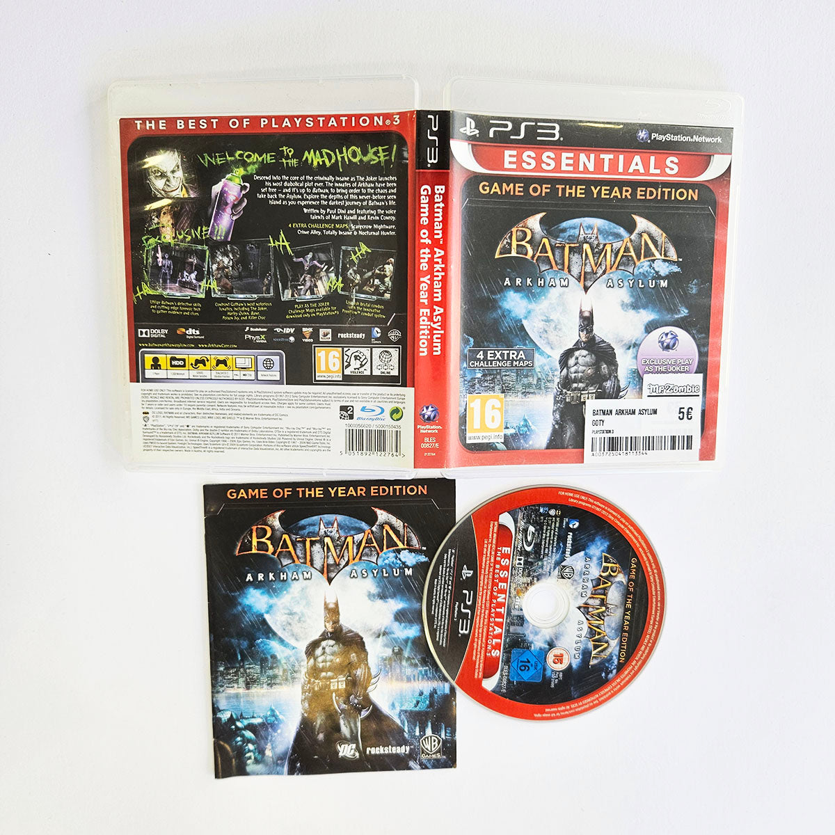 Batman Arkham Asylum GOTY