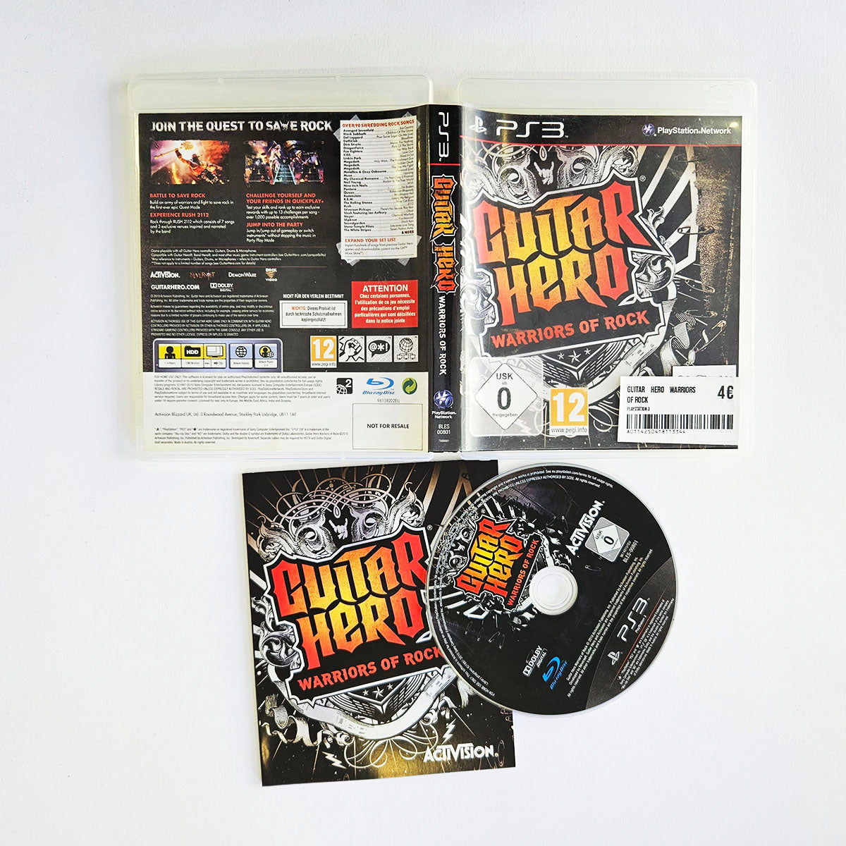 Guitar Hero Warriors of Rock