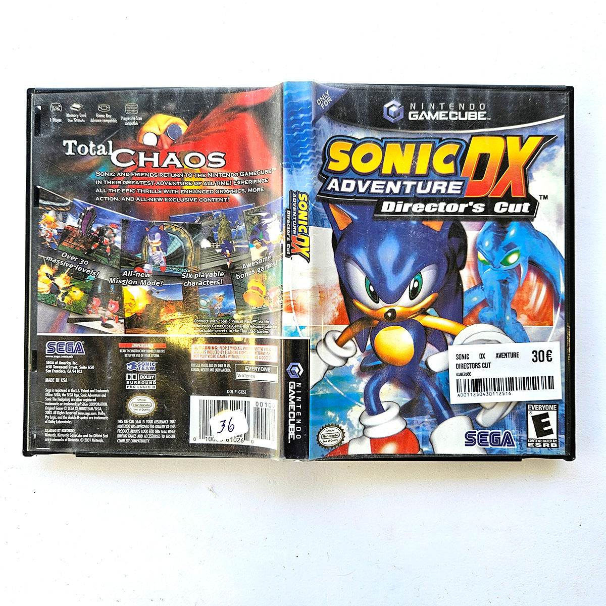 Sonic DX Aventure Directors Cut