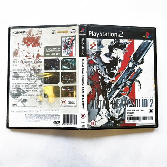 Metal Gear Solid 2 Sons of Liberty (REPRO COVER)