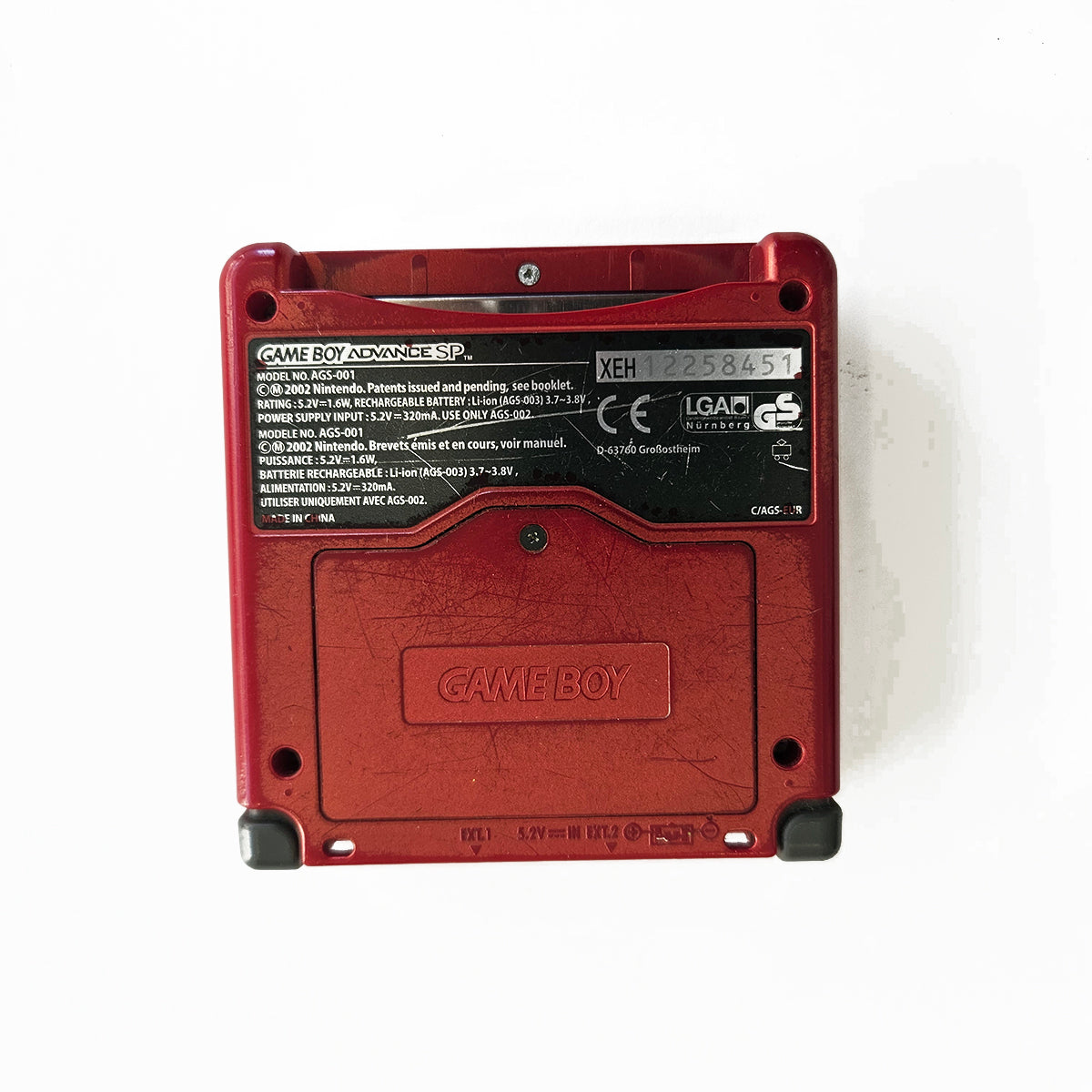 Gameboy Advance SP