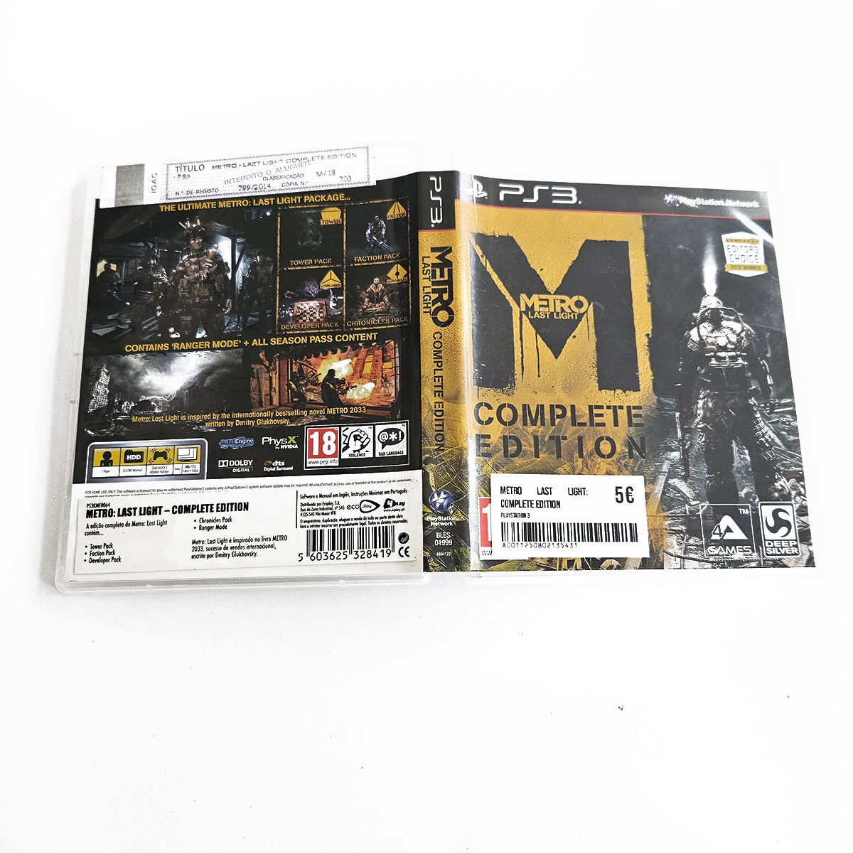 Metro Last Light: Complete Edition