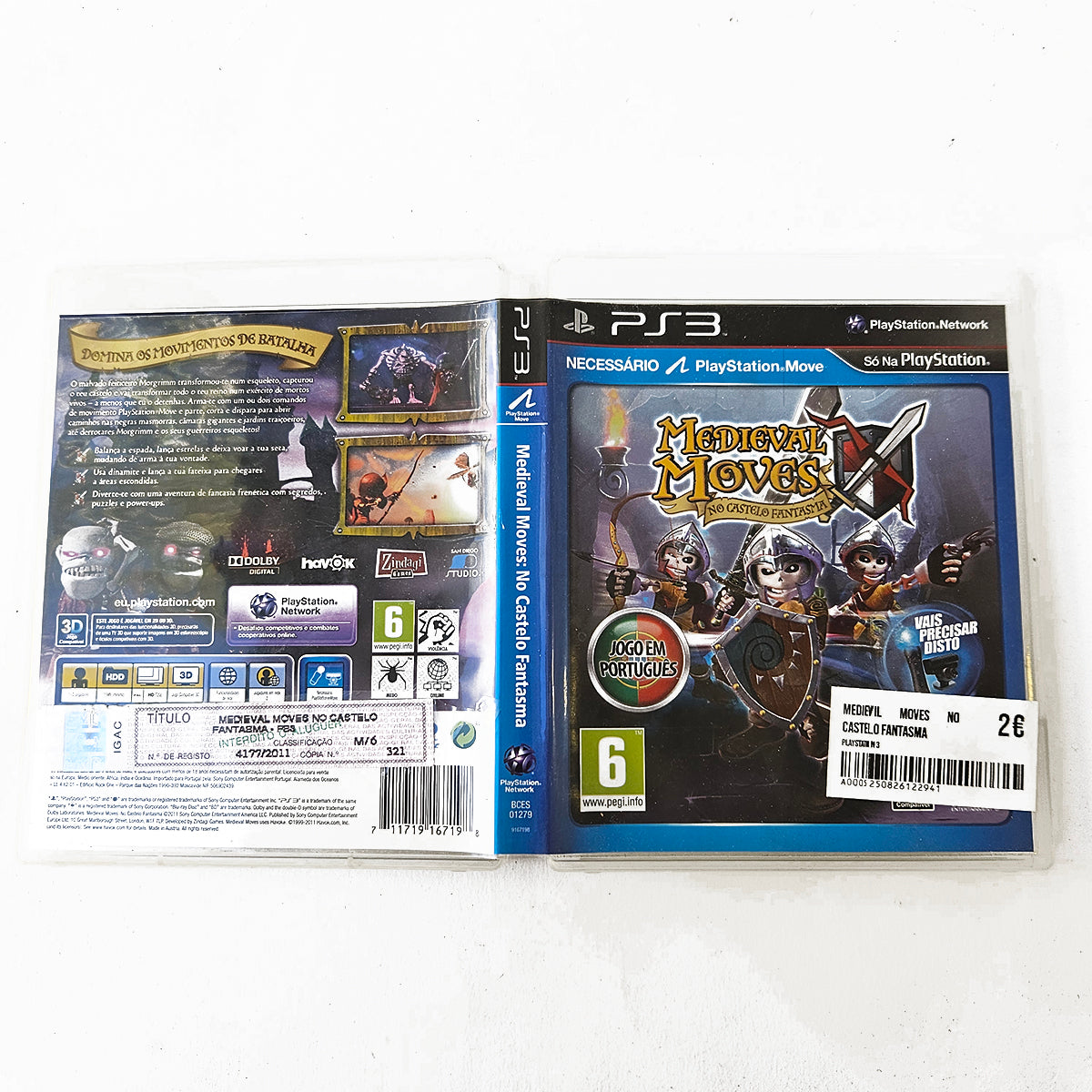 Medievil Moves No Castelo Fantasma