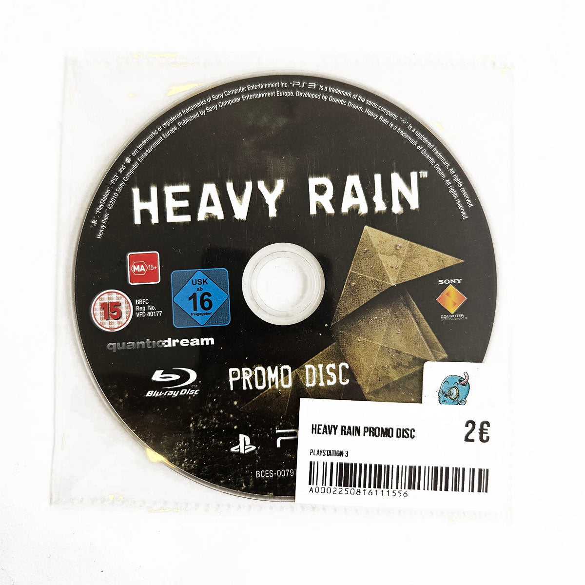 Heavy Rain Promo Disc