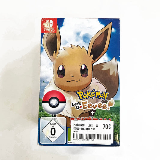 Pokémon Let's Go EEVEE + Pokeball Plus
