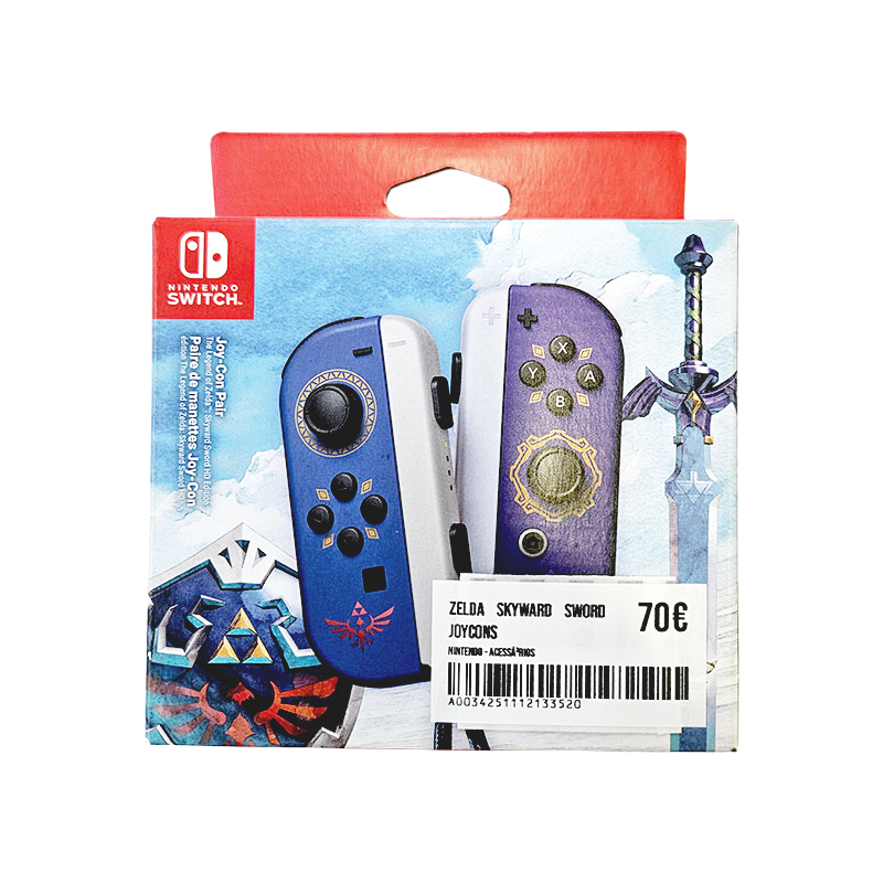 Zelda Skyward Sword Joycons