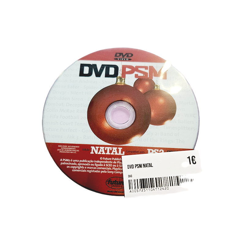 DVD PSM Natal