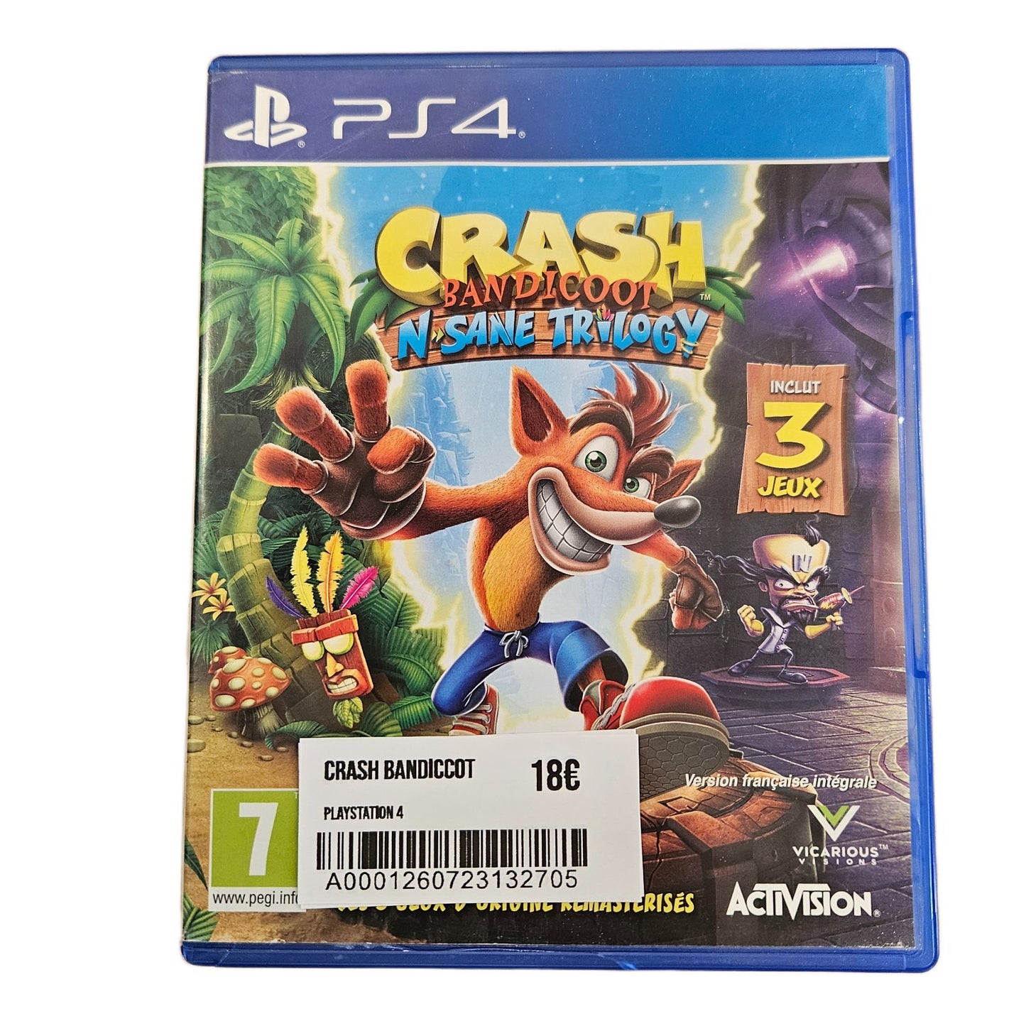 Crash Bandiccot n'Sane Trilogy