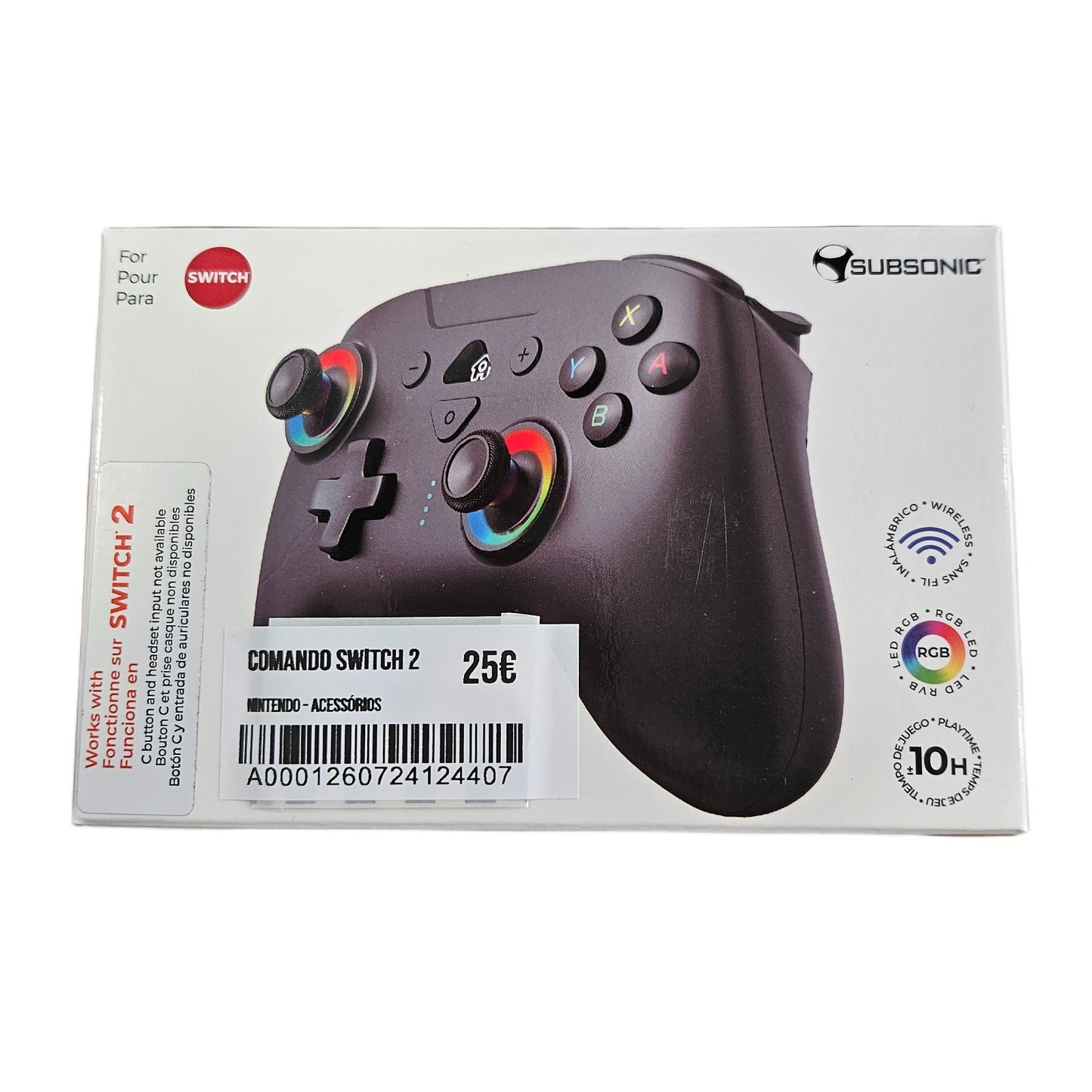 Comando Switch 2 Subsonic