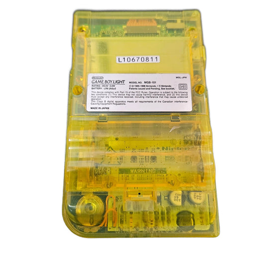 Gameboy Light Clear Yellow Toys'R'Us