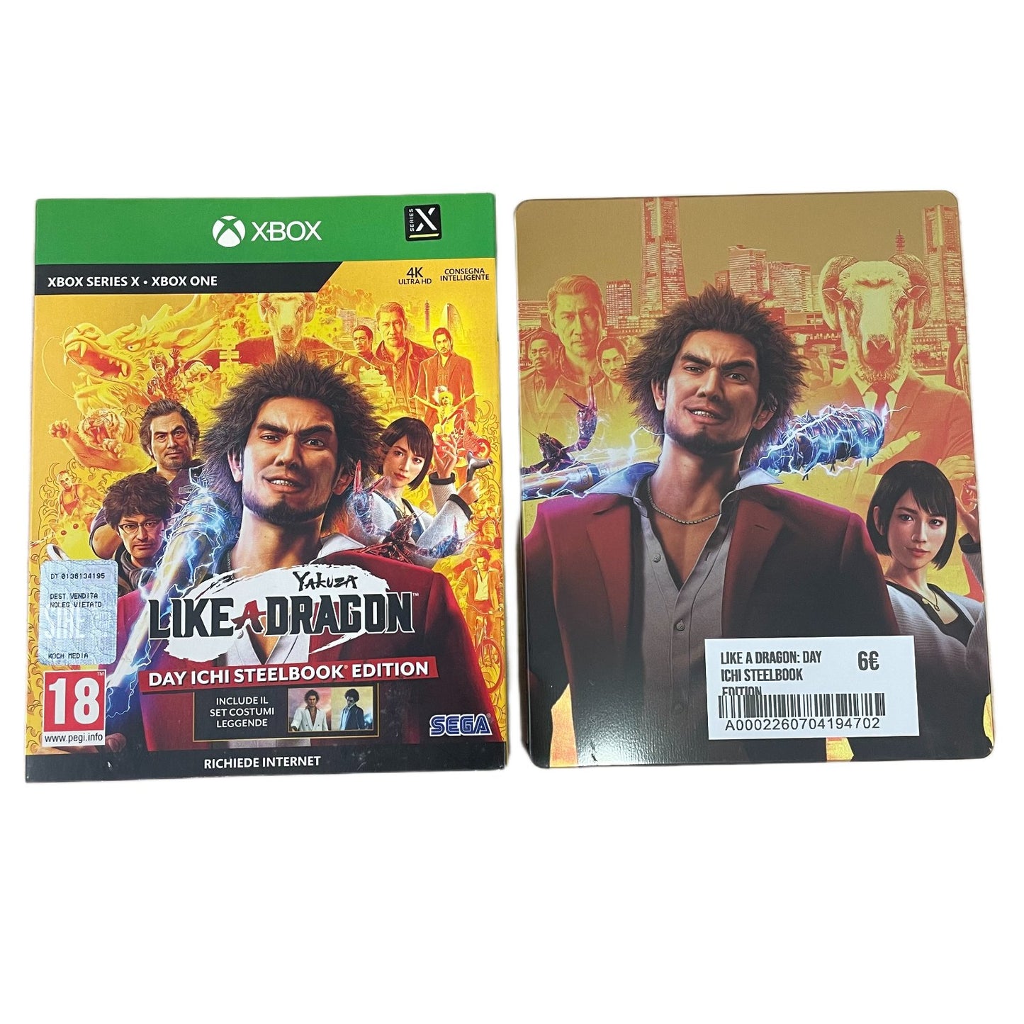 Like a Dragon: Day Ichi Steelbook Edition