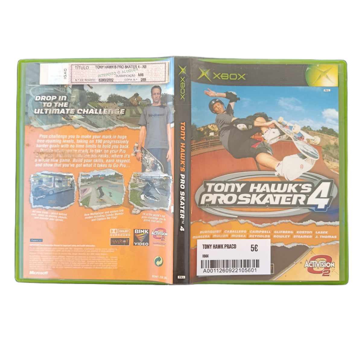 Tony Hawk Praco Skater 4