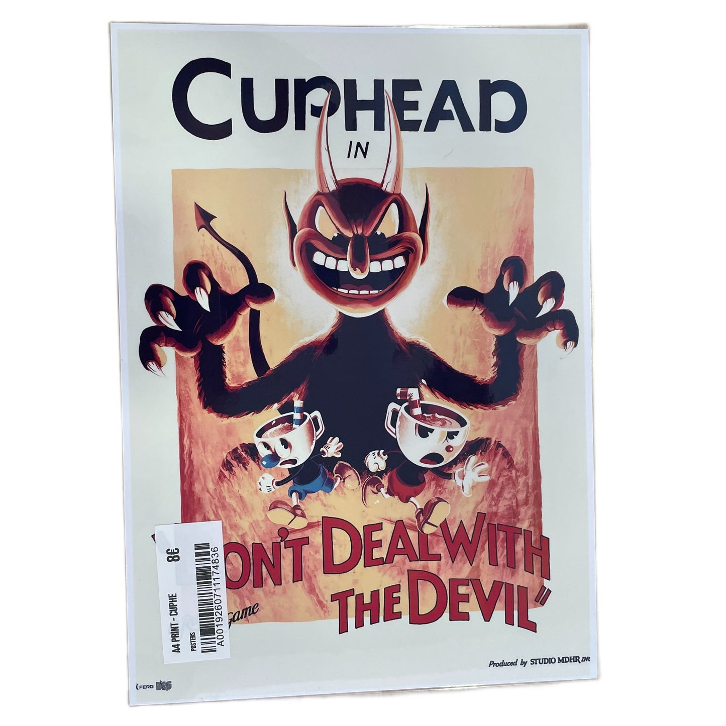 A4 Print - Cuphead
