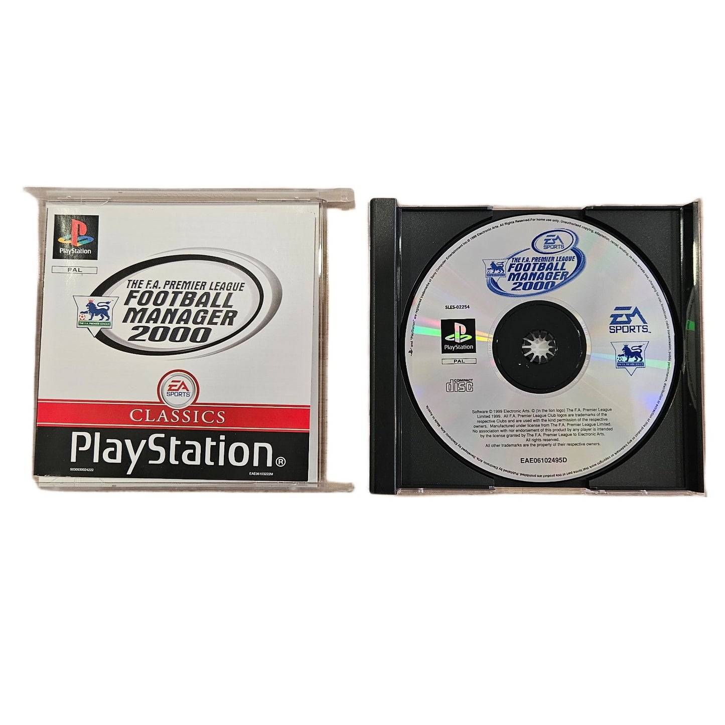 The F.A. Premier League Football Manager 2000