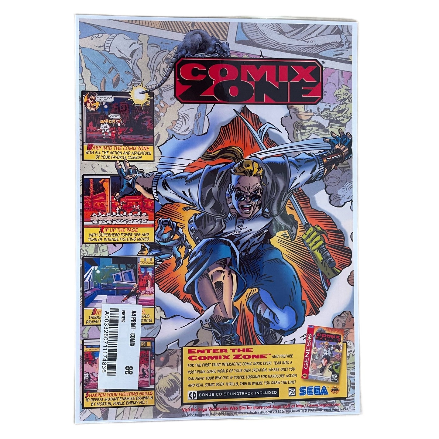 A4 Print - Comix Zone