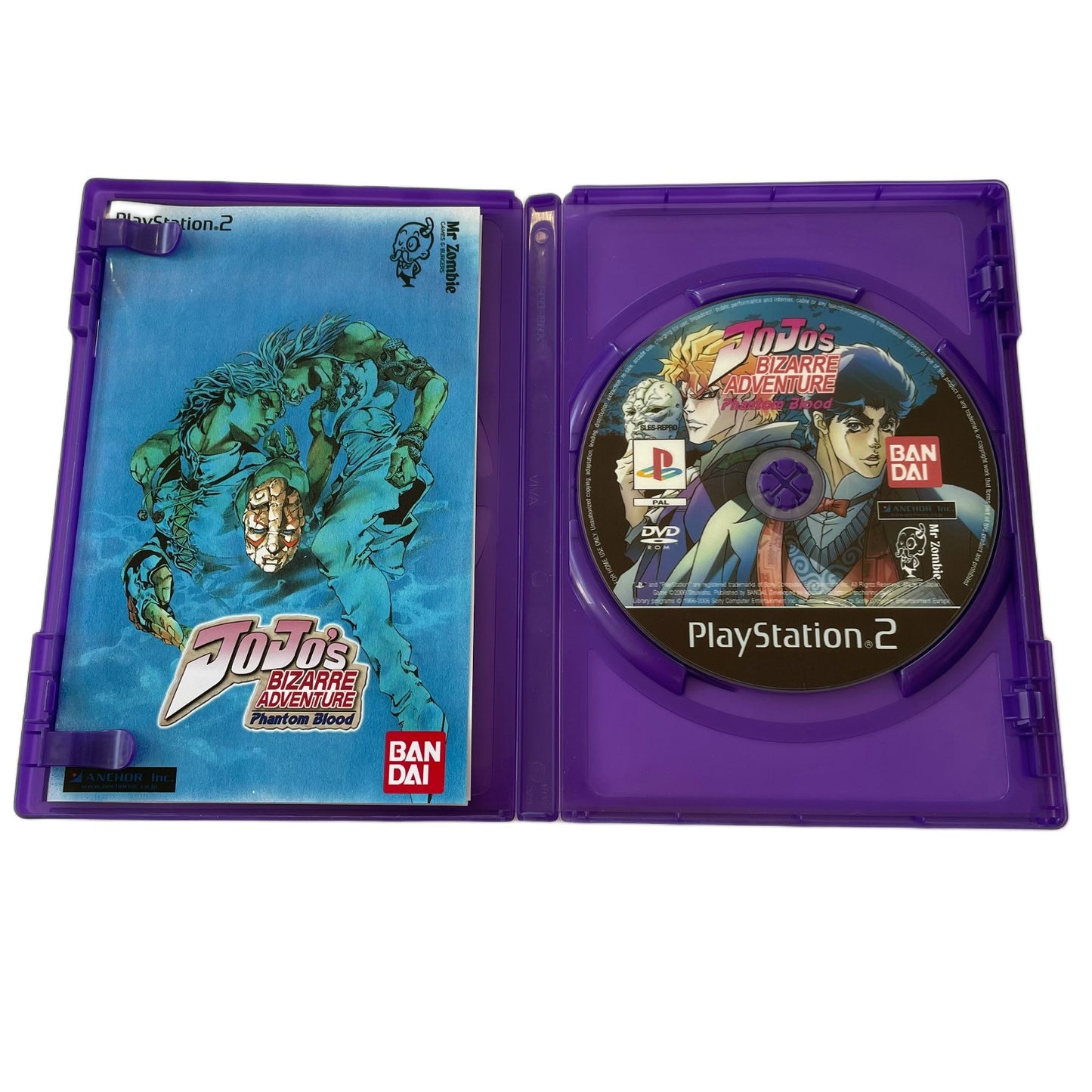 PS2 - Jojo's Bizarre Adventure: Phantom Blood (TRANSLATED ROM HACK)