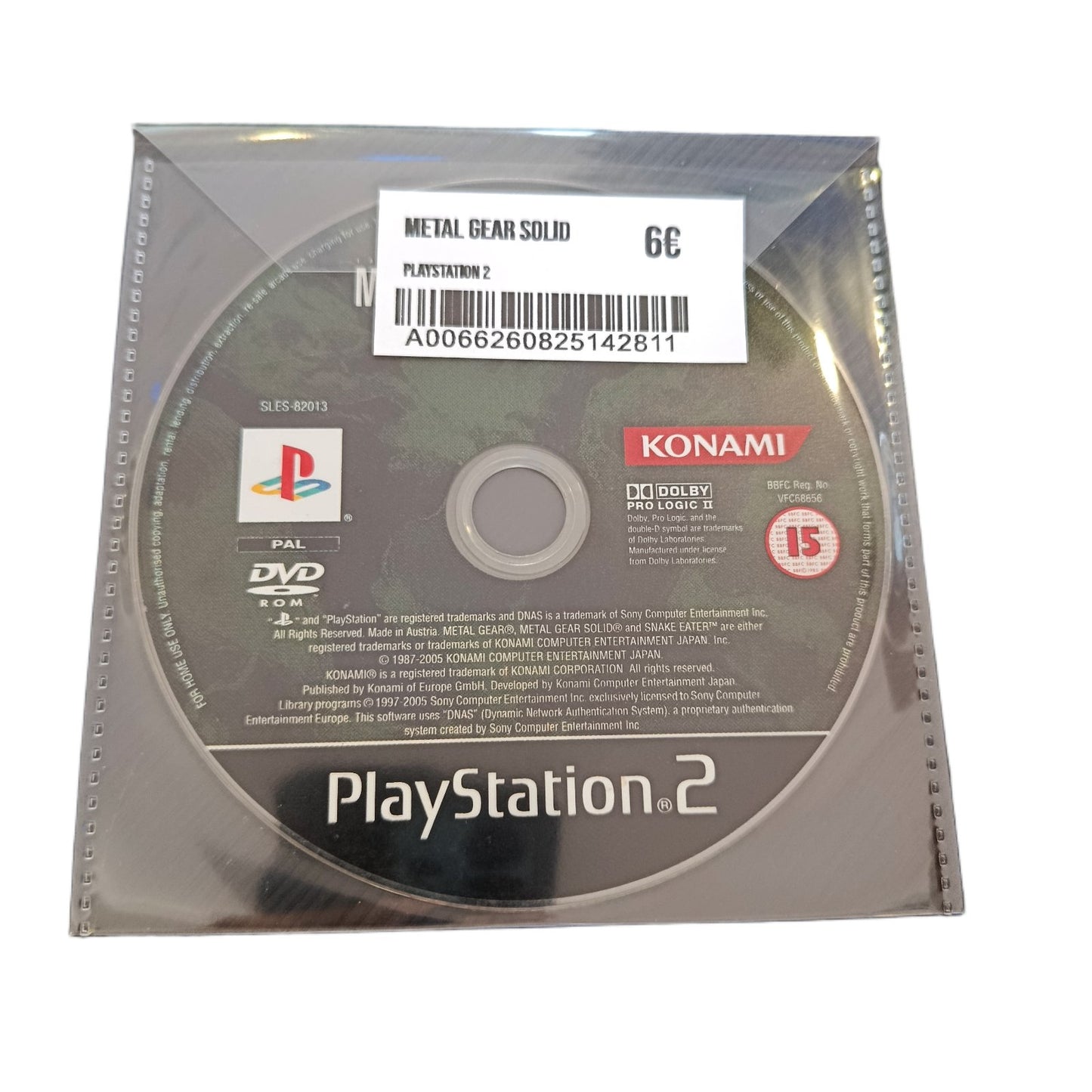 Metal Gear Solid 3 Snake Eater