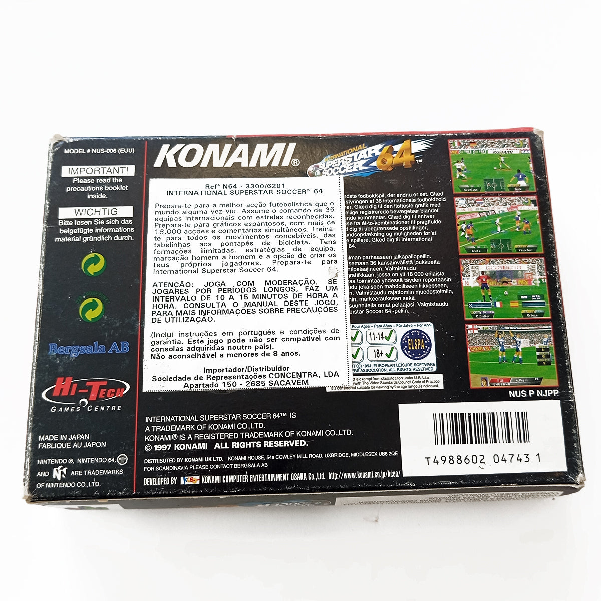 International Superstar Soccer 64