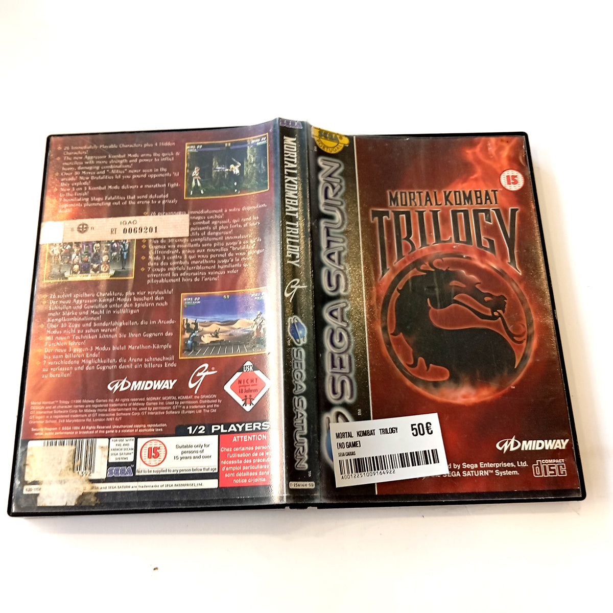 Mortal Kombat Trilogy (NO GAME)
