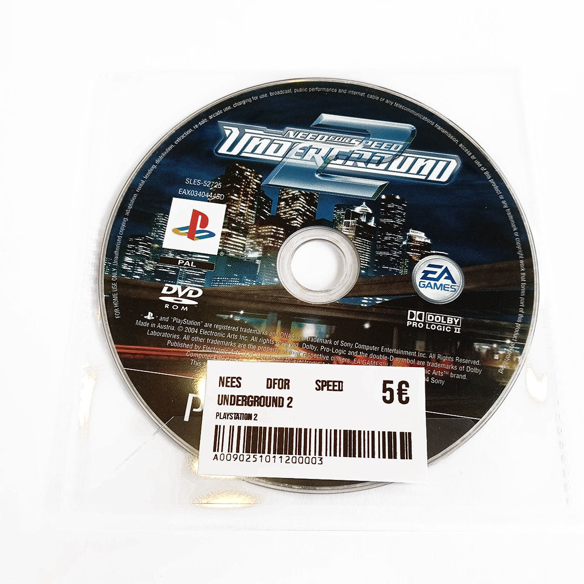 Nees dfor Speed Underground 2