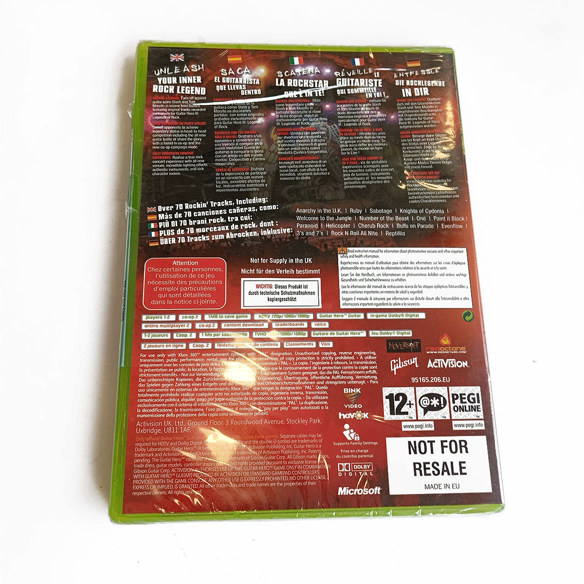 Guitar Hero III Legends of Rock