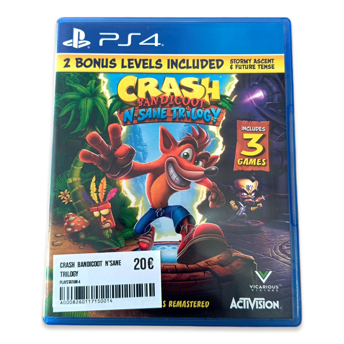 Crash Bandicoot n'Sane Trilogy
