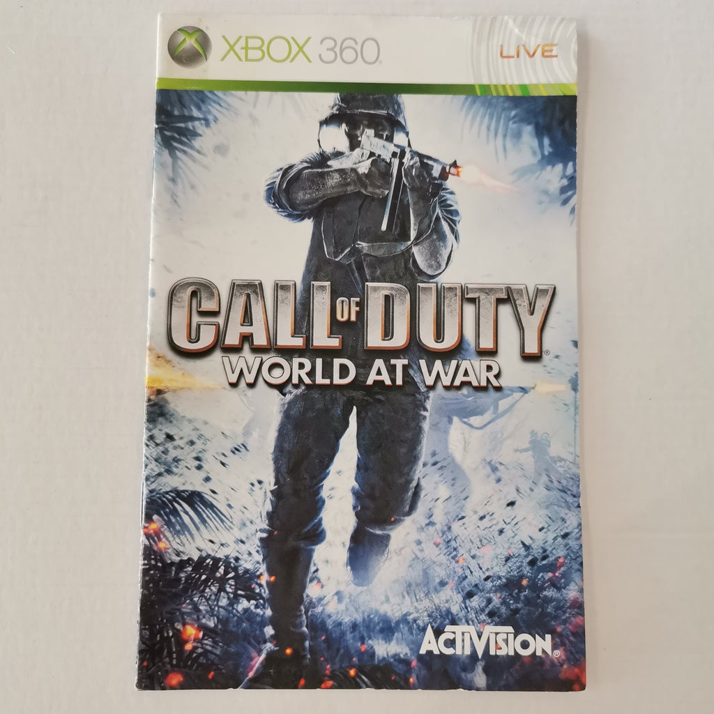 Call of Duty World at War Manual