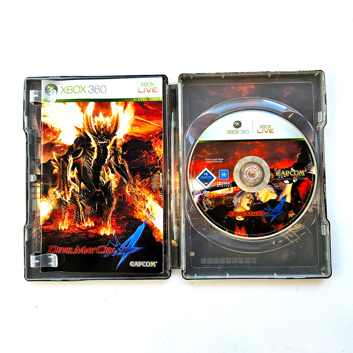 Devil May Cry 4 + Steelbook