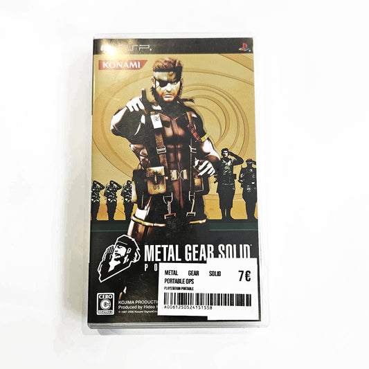 Metal Gear Solid Portable Ops
