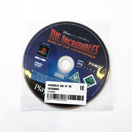 Incredibles Rise of the Underminer