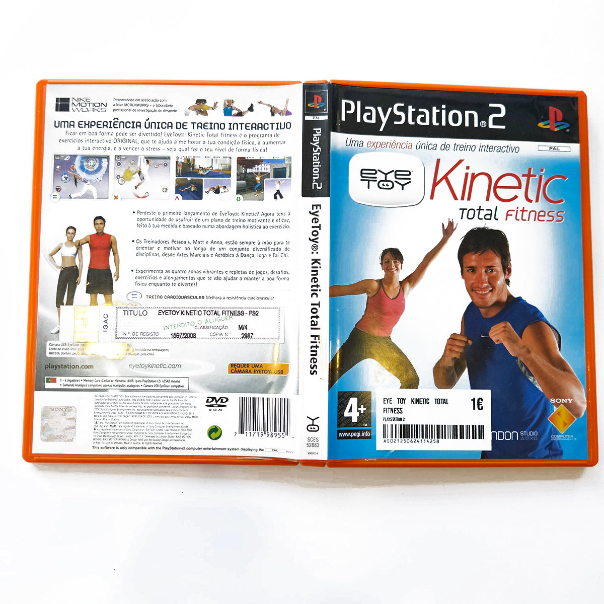 Eye Toy Kinetic Total Fitness