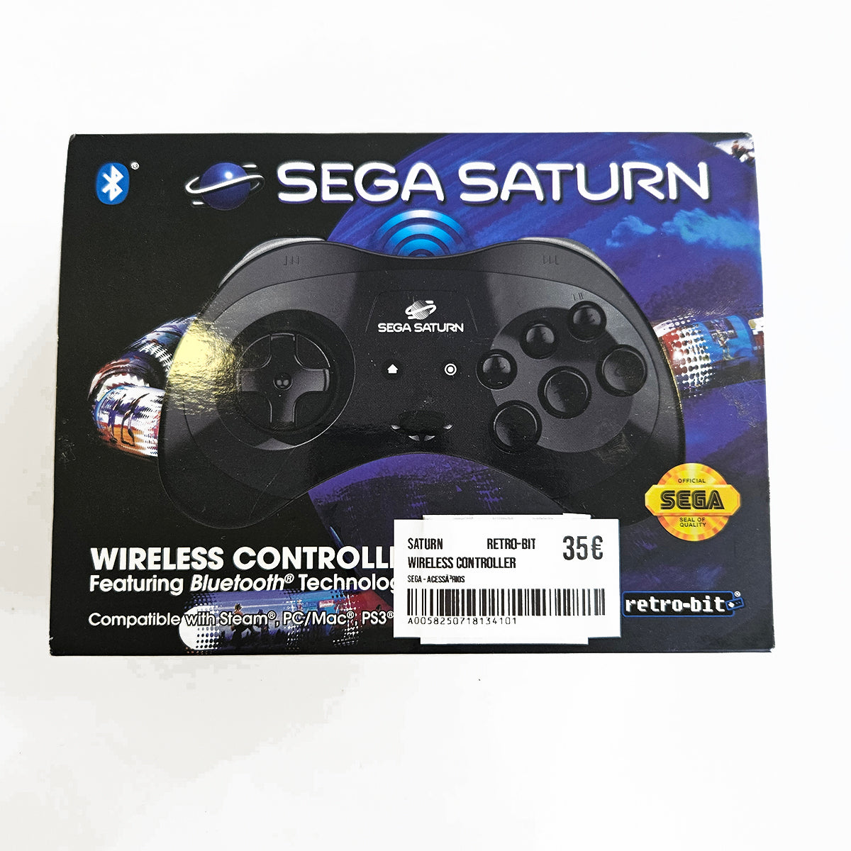 Saturn Retro-Bit Wireless Controller