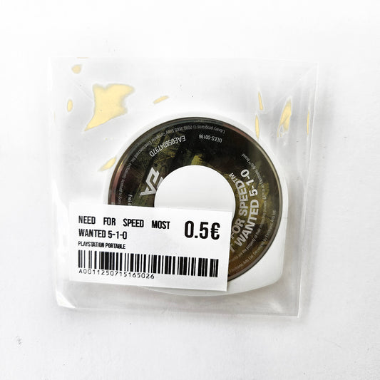 Need for Speed Most Wanted 5-1-0