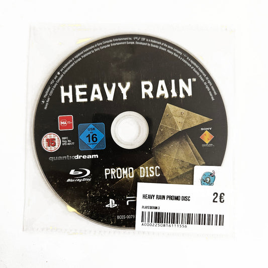 Heavy Rain Promo Disc