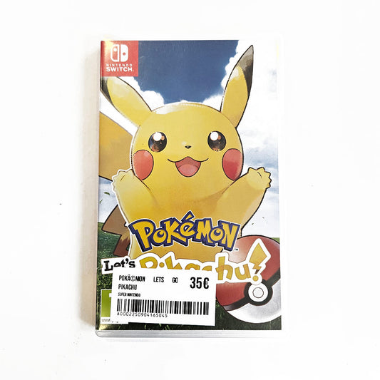 Pokémon Lets go Pikachu