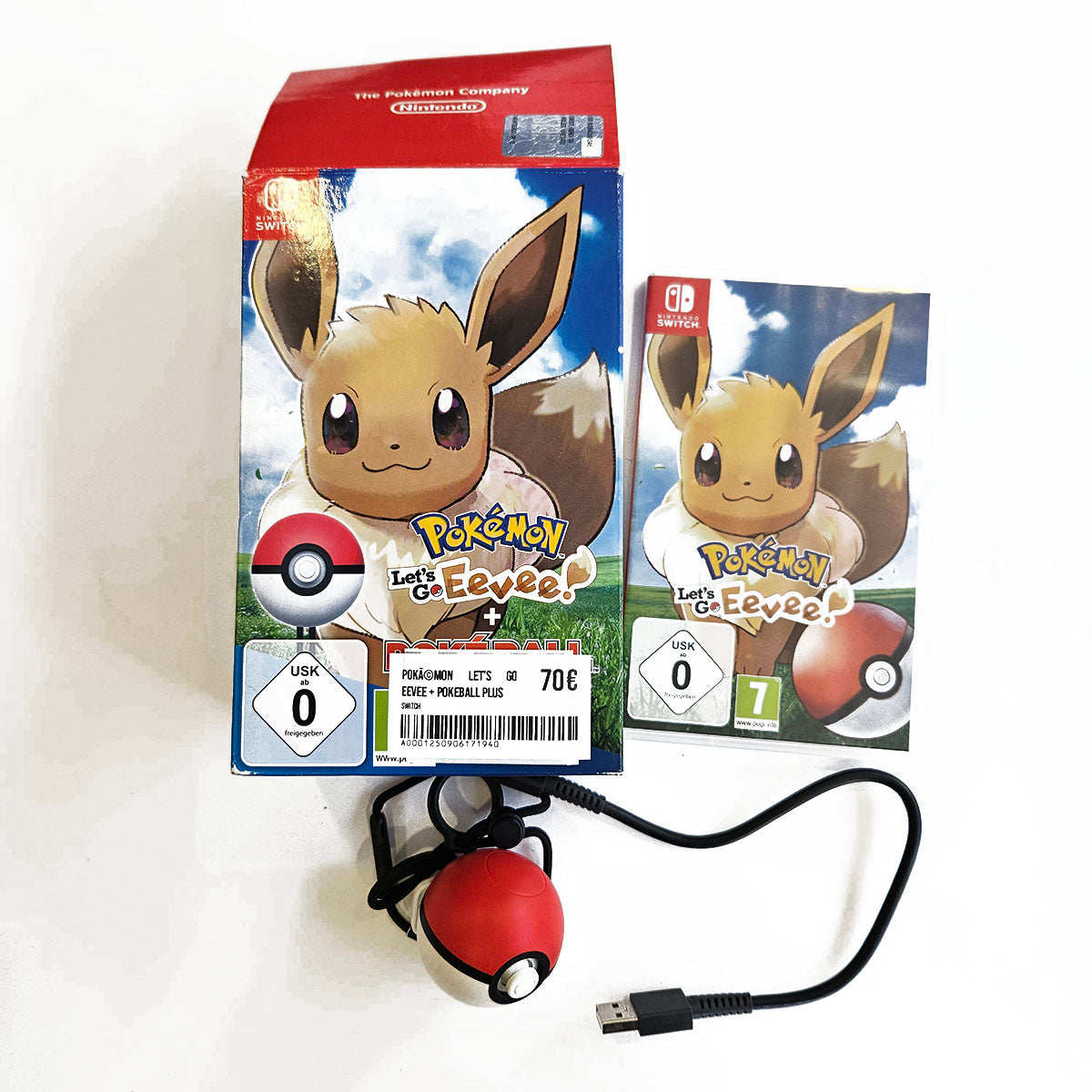 Pokémon Let's Go EEVEE + Pokeball Plus