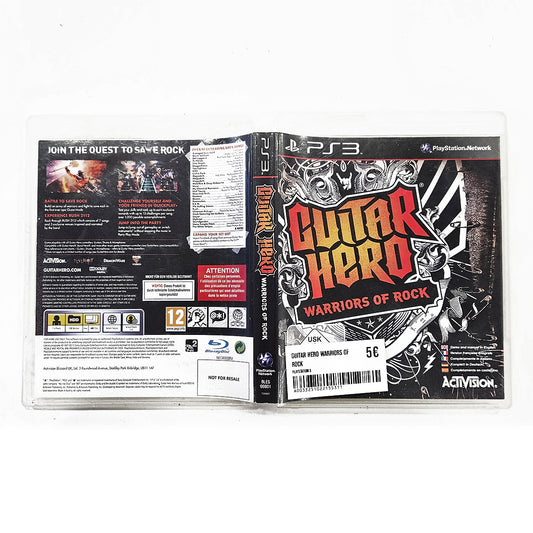 Guitar Hero Warriors of Rock