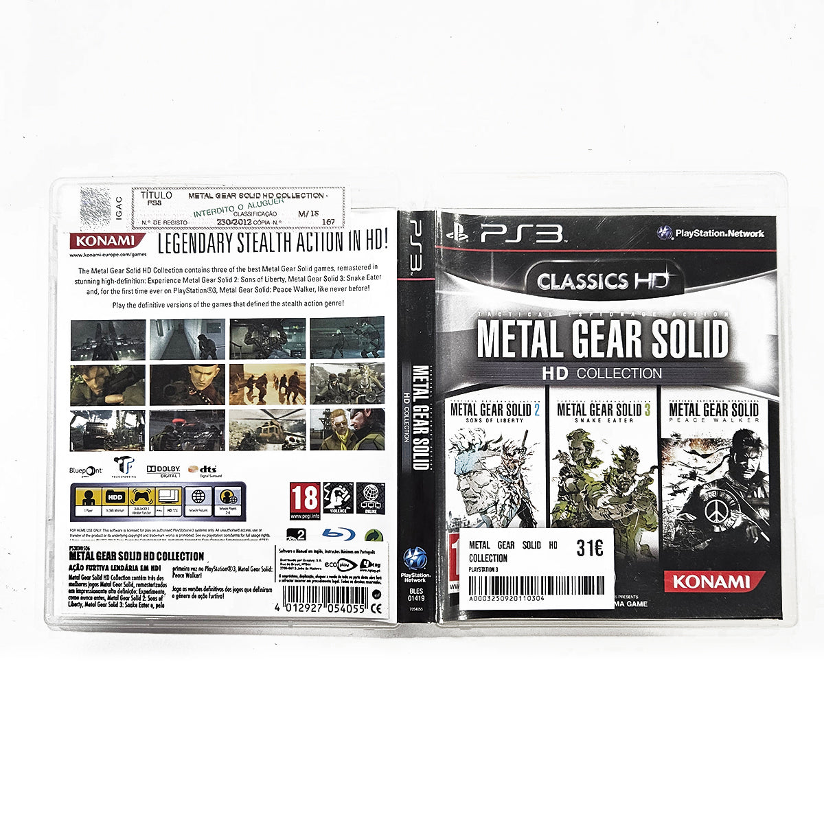 Metal Gear Solid HD Collection