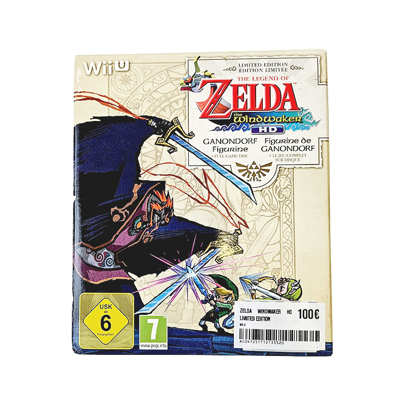 Zelda Windwaker HD Limited Edition (VER FOTOGRAFIAS)