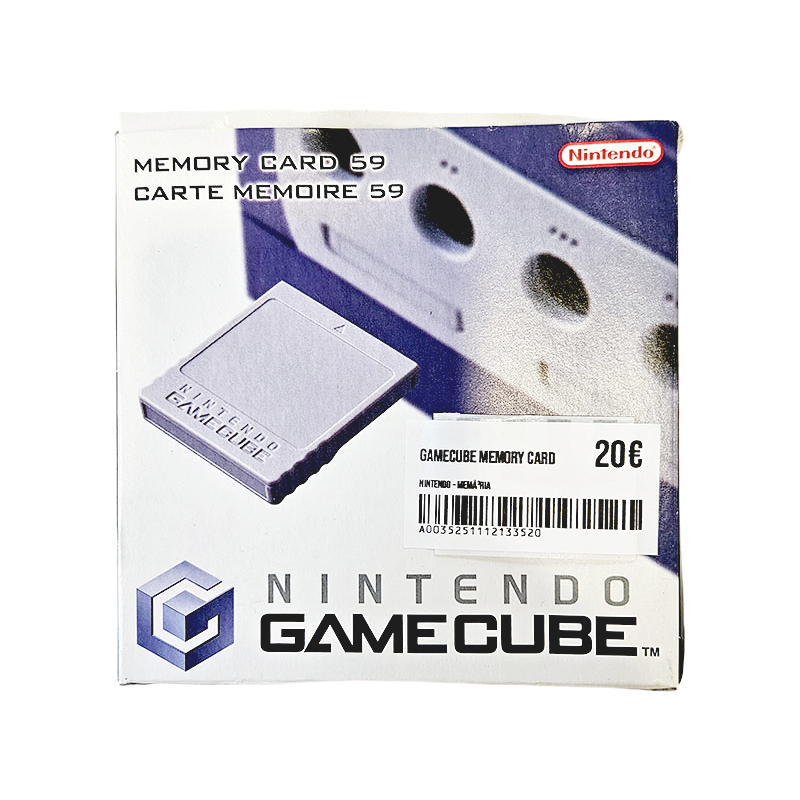 Gamecube Memory Card
