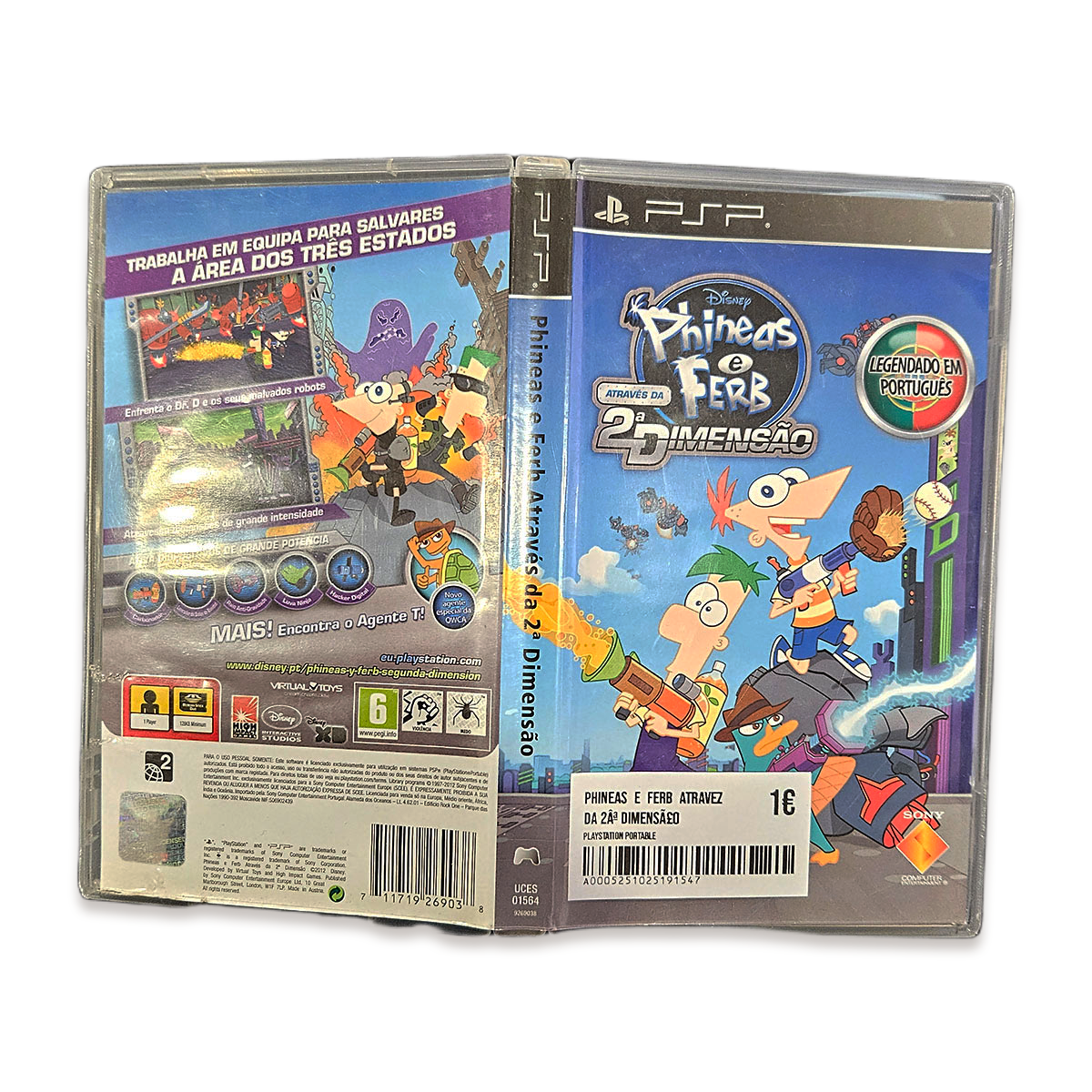 Phineas e Ferb Atravez da 2ª Dimensão
