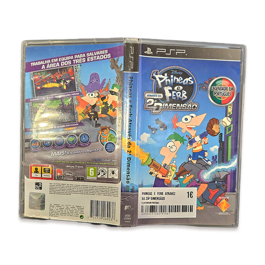 Phineas e Ferb Atravez da 2ª Dimensão