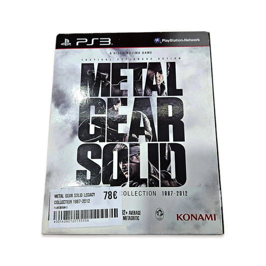 Metal Gear Solid Legacy Collection 1987-2012
