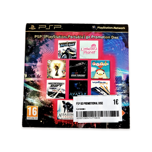 PSP Go Promotional Disc