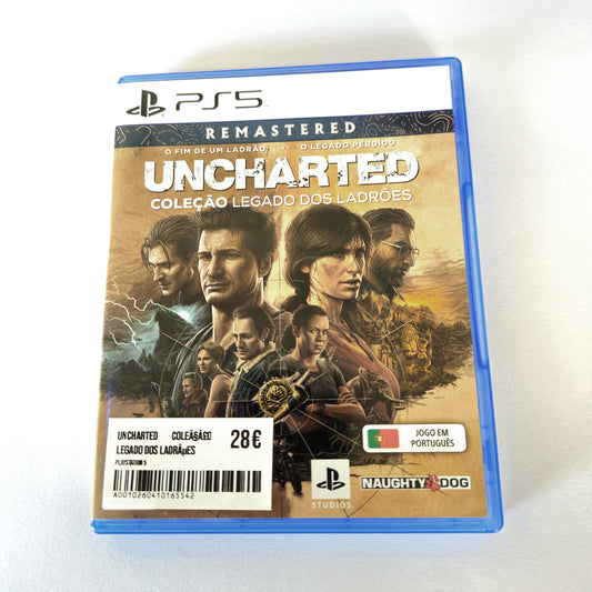 Uncharted Coleção legado dos Ladrões