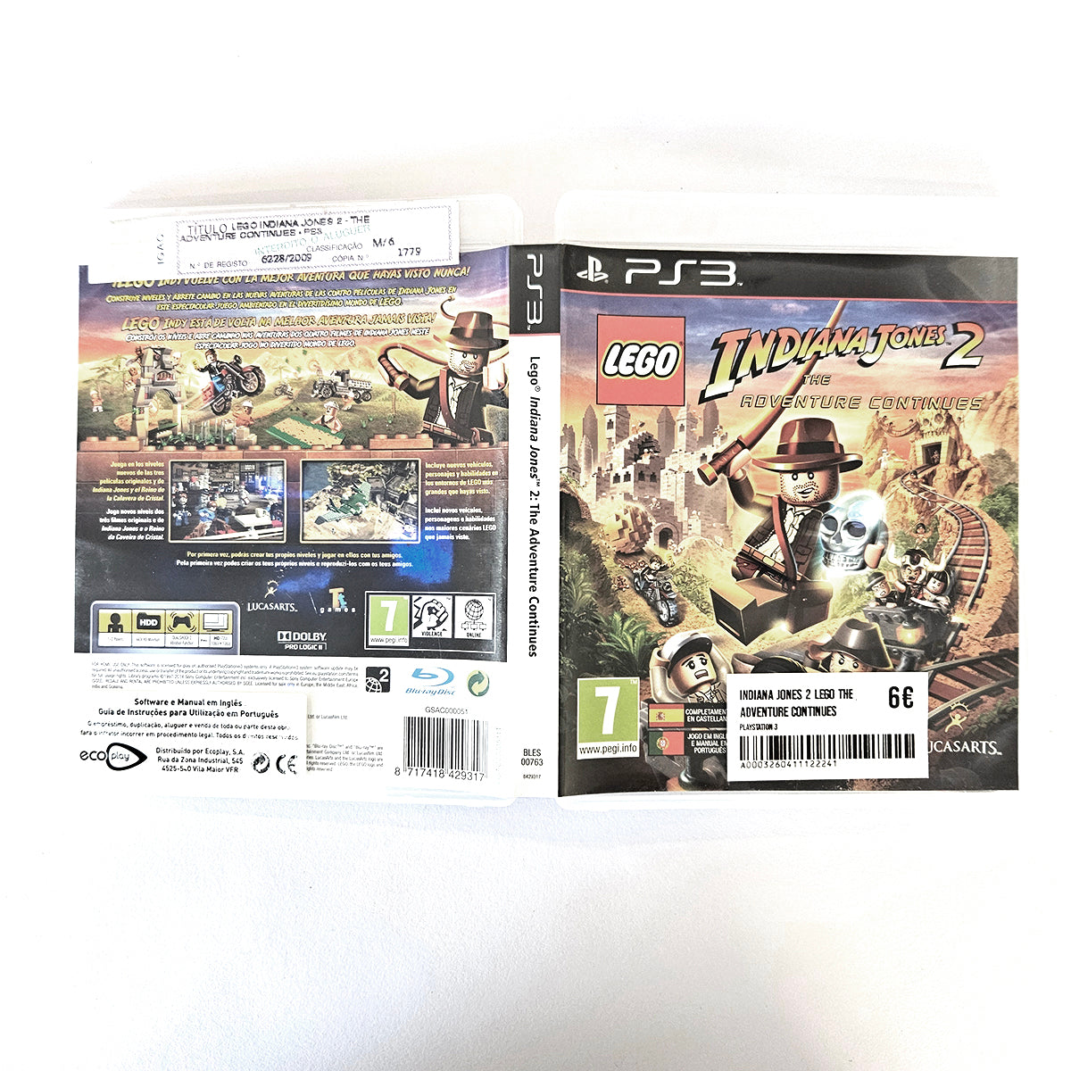 Indiana Jones 2 Lego The adventure continues