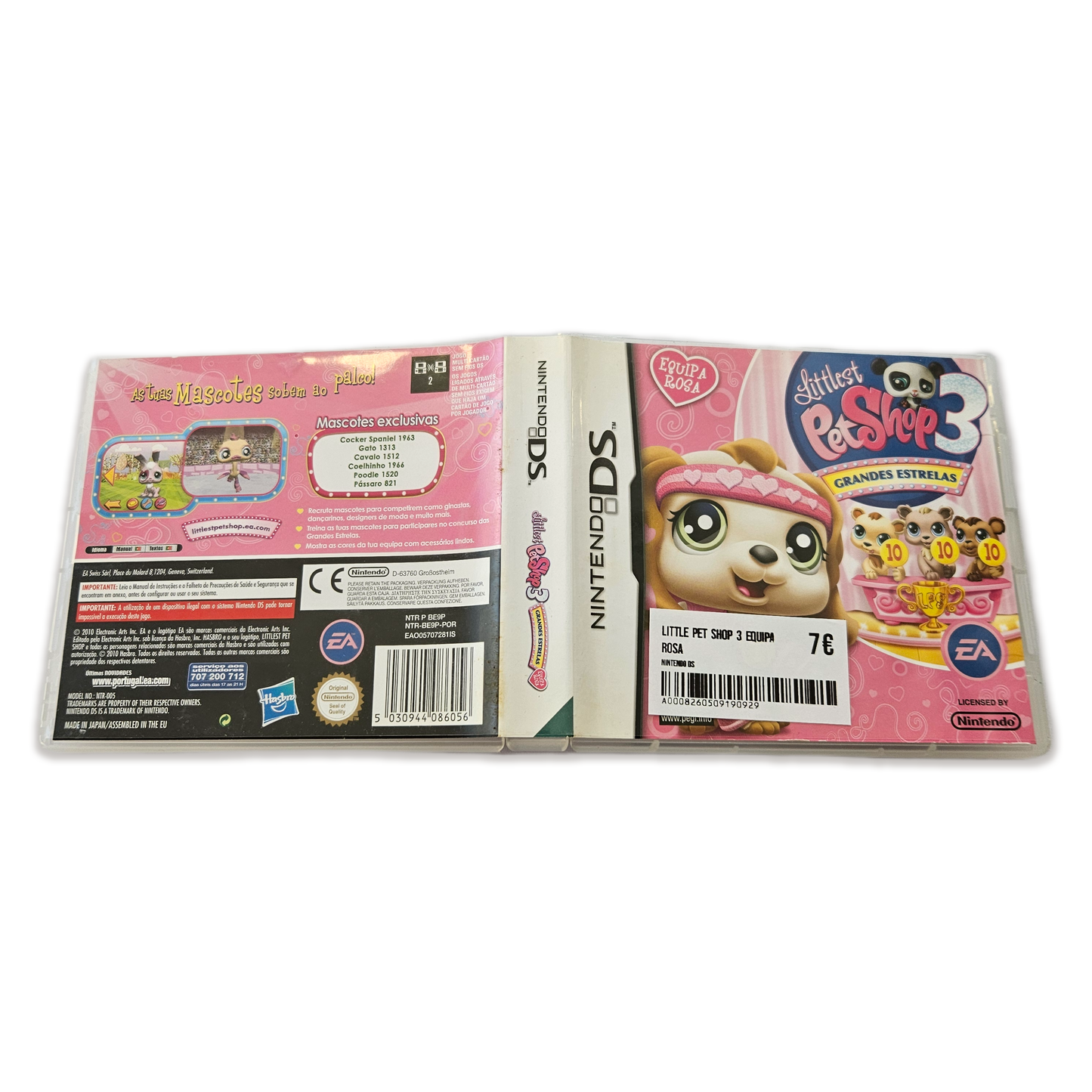 Little Pet Shop 3 Equipa Rosa
