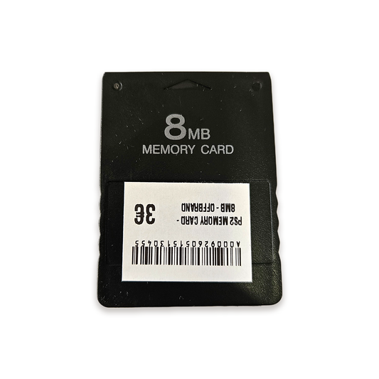 PS2 Memory card - 8MB - Offbrand